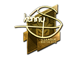 Artwork for Sticker | kennyS (Gold) | Boston 2018