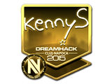 Artwork for Sticker | kennyS (Gold) | Cluj-Napoca 2015