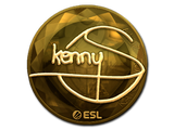 Artwork for Sticker | kennyS (Gold) | Katowice 2019
