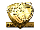 Sticker | kennyS (Gold) | Krakow 2017