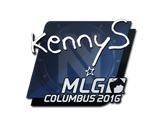 Artwork for Sticker | kennyS | MLG Columbus 2016