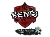 Artwork for Sticker | KENSi (Glitter) | Antwerp 2022