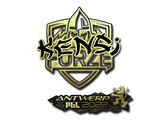 Artwork for Sticker | KENSi (Gold) | Antwerp 2022