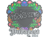 Artwork for Sticker | kensizor (Embroidered) | Budapest 2025