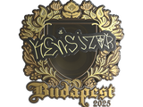 Artwork for Sticker | kensizor (Gold) | Budapest 2025