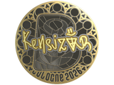 Artwork for Sticker | kensizor (Gold) | Cologne 2026