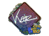 Artwork for Sticker | Keoz (Glitter) | Rio 2022