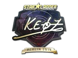 Artwork for Sticker | Keoz (Gold) | Berlin 2019