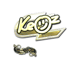 Artwork for Sticker | Keoz (Gold) | Paris 2023