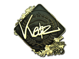 Artwork for Sticker | Keoz (Gold) | Rio 2022