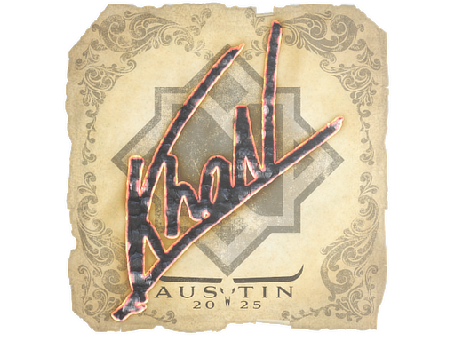 Sticker | khaN | Austin 2025