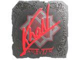 Artwork for Sticker | khaN (Foil) | Austin 2025