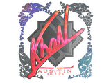 Artwork for Sticker | khaN (Holo) | Austin 2025