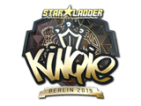 Artwork for Sticker | kinqie (Gold) | Berlin 2019