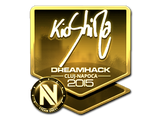 Artwork for Sticker | kioShiMa (Gold) | Cluj-Napoca 2015