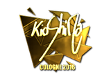 Artwork for Sticker | kioShiMa (Gold) | Cologne 2016