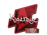 Artwork for Sticker | Kjaerbye | Atlanta 2017