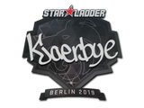 Artwork for Sticker | Kjaerbye | Berlin 2019