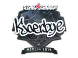 Artwork for Sticker | Kjaerbye (Foil) | Berlin 2019