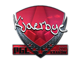 Artwork for Sticker | Kjaerbye (Foil) | Krakow 2017