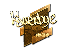 Sticker | Kjaerbye | Boston 2018