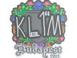 Artwork for Sticker | kl1m (Embroidered) | Budapest 2025
