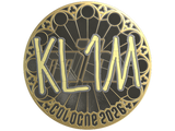 Artwork for Sticker | kl1m (Gold) | Cologne 2026