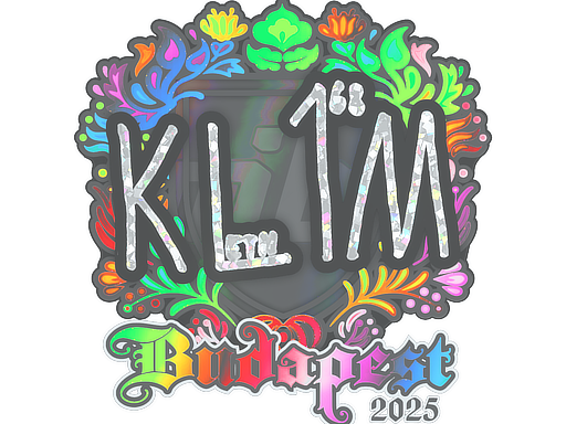 Sticker | kl1m | Budapest 2025