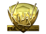 Artwork for Sticker | kNgV- (Gold) | Krakow 2017
