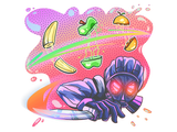 Artwork for Sticker | Knife Streak (Holo)