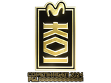 Artwork for Sticker | KOI (Gold) | Copenhagen 2024