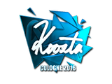 Artwork for Sticker | koosta (Foil) | Cologne 2016