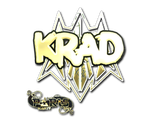 Artwork for Sticker | Krad (Gold) | Paris 2023