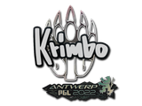 Artwork for Sticker | Krimbo | Antwerp 2022