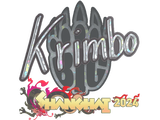 Artwork for Sticker | Krimbo (Glitter) | Shanghai 2024