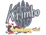 Artwork for Sticker | Krimbo (Holo) | Shanghai 2024