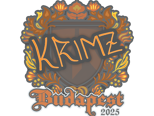 Sticker | KRIMZ | Budapest 2025