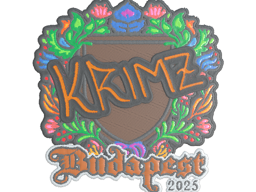 Sticker | KRIMZ | Budapest 2025