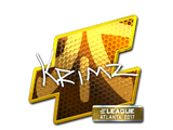 Artwork for Sticker | KRIMZ (Foil) | Atlanta 2017