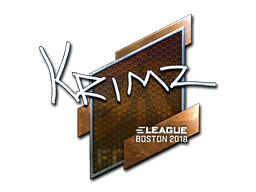 Sticker | KRIMZ | Boston 2018