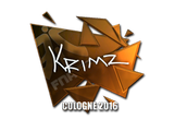 Artwork for Sticker | KRIMZ (Foil) | Cologne 2016