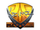 Artwork for Sticker | KRIMZ (Foil) | Krakow 2017