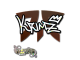 Artwork for Sticker | KRIMZ (Glitter) | Paris 2023