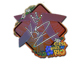 Artwork for Sticker | KRIMZ (Glitter) | Rio 2022