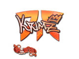 Artwork for Sticker | KRIMZ (Holo) | Paris 2023