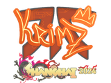 Artwork for Sticker | KRIMZ | Shanghai 2024
