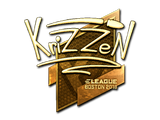 Sticker | KrizzeN (Gold) | Boston 2018