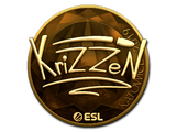 Artwork for Sticker | KrizzeN (Gold) | Katowice 2019