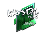 Artwork for Sticker | kRYSTAL (Foil) | Boston 2018