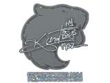 Artwork for Sticker | KSCERATO (Glitter) | Copenhagen 2024
